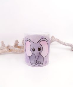 Spardose personalisiert Elefant Keramik