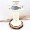 Tischdekoration Taufe Taufkreuz mit Name Holz